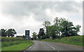 Approaching junction near Mill Cottages