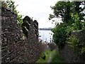 The Squeeze Gut Path from Compass Hill to Castle Street, Strangford