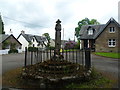 The mercat cross, Meikleour