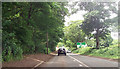 A51 approaching new roundabout at A519 junction