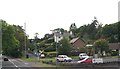 Houses above the Strangford Road in the suburbs of Downpatrick