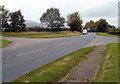 A4042 crossroads near Pencroesoped