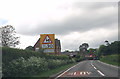 A41 entering Sandford