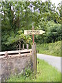TM4180 : Stradbroke Town Farm sign by Geographer