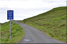 NG7581 : The Melvaig road leaving North Erradale by Nigel Brown