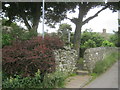 Wall stile for public footpath from Back Lane in Reeth