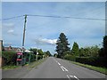 Greetwell village telephone box and bus shelter