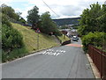 No pavements along Penybont Road, Cwmtillery