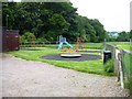 NY5541 : Play area, Kirkoswald by Alex McGregor