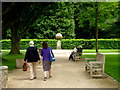 Cool under Yew in the Duke?s Garden at Cliveden