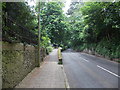 Elevated pavement, Station Road, Sidmouth