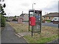 Post box, phone box, bus shelter