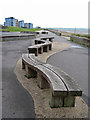 Curvy benches