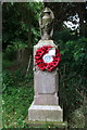 War Memorial in South Reston churchyard