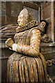 Church of St Eustachius, Tavistock - monument to Sir John Glanville (detail)