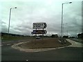 Access point to Blackford from the A9