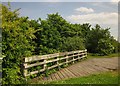 Rails and platform, Saltmill Park