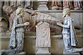 All Saints church, Holbeton - Hele family monument (detail 1)