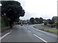 Road junction in Upper Newbold - Four Lane Ends