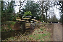 SU9557 : Lock 13, Basingstoke Canal by N Chadwick