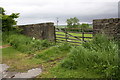 Gateway beside B6160 opposite Monkholme Lane