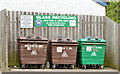 Recycling bins, Finaghy, Belfast