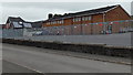 Ysgol Bro Sannan Aberbargoed viewed from the south