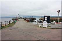 NH7867 : Cromarty Pier by Peter Church