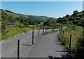 Cycle route south of Peacehaven, Tredegar