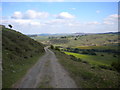 Track to Heathylee House Farm