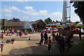 The Rear Yard of Tring Fire Station on Open Day