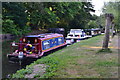 Moored boats at Cartbridge