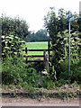 Footpath into Greens Norton