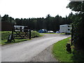 The entrance to the Castleward Caravan Park