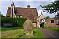 Priest Cottage and gateway, St Michael