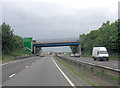 A12 overbridge carries Boxted Road