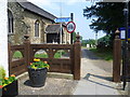 The way into the churchyard of St Mary the Virgin, Westerham