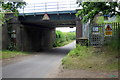 Railway bridge over Sandridgebury Lane