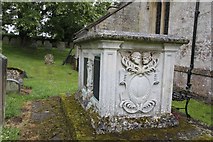 SP6505 : Chest tomb by the church by Bill Nicholls