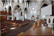 TQ3185 : Christ Church, Highbury Grove - Interior by John Salmon