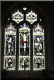SP6505 : Chancel Window in St Helen's by Bill Nicholls