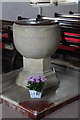 Holy Trinity, Little Amwell - Font