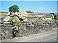 Old wall, new houses