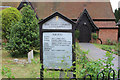 Holy Trinity, Little Amwell - Noticeboard