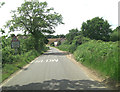 Un-named lane northwest of Valley Farm