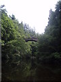 Old Bridge across River Foyers