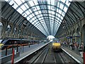 TQ3083 : King's Cross railway station by Steve  Fareham