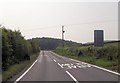 A489 approaching Yewtree crossroads