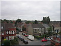 Looking across Beach Grove to Strathearn Street