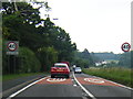 A442 southbound at Quatford village boundary